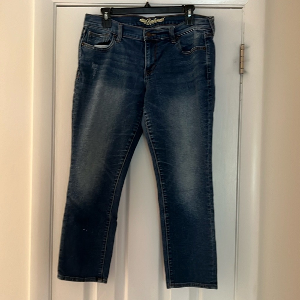 Old Navy Boyfriend Capri Jeans